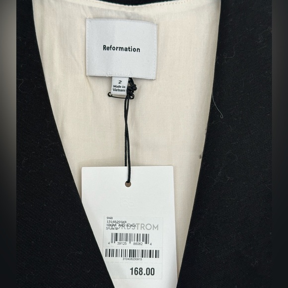 Reformation Cream and Black Tank - Picture 2 of 4